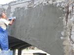 Ингурчевский мост (г.Астрахань).Конструкционный ремонт пролётных балок, восстановление защитного слоя бетона на пролётных балках.
